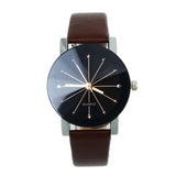 Quartz Casual Women Leather Strap Watch