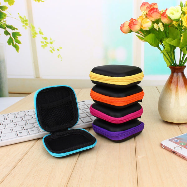 1Pc Headphones/Earphone Pouch bag