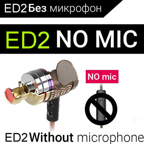 KZ-ED2 Professional In-Ear Earphones