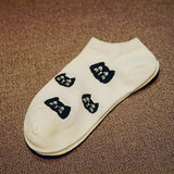 CAT Warm comfortable cotton women's ankle socks