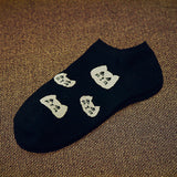 CAT Warm comfortable cotton women's ankle socks