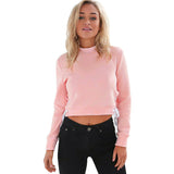 Women Sexy Slit Lacing Pullover Jumper