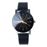 Quartz Casual Women Leather Strap Watch