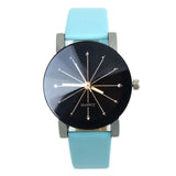 Quartz Casual Women Leather Strap Watch